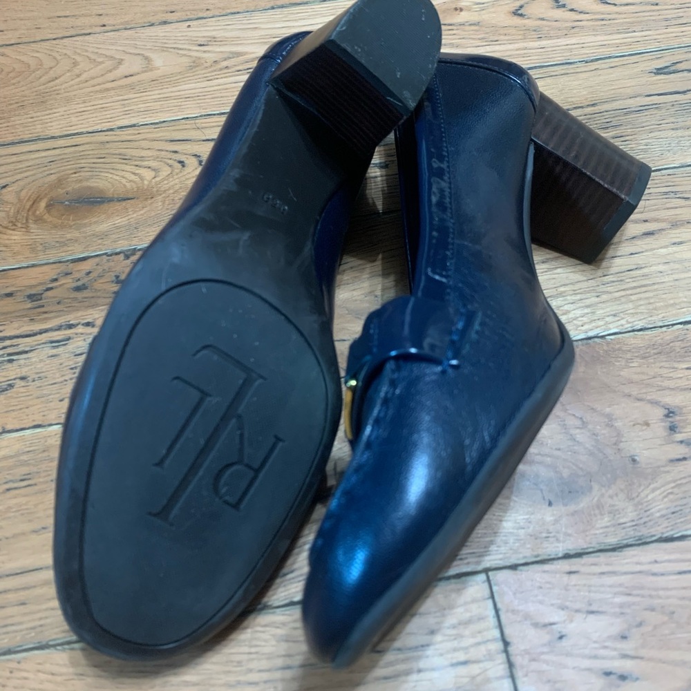 Ralph Lauren Dark Blue Loafers - Picture 6 of 7